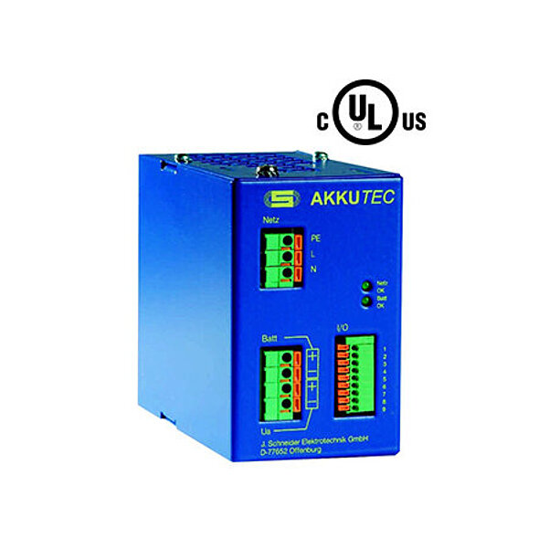 Batteriegepufferte Stromversorgung AKKUTEC 24 V 3 A - J.Schneider