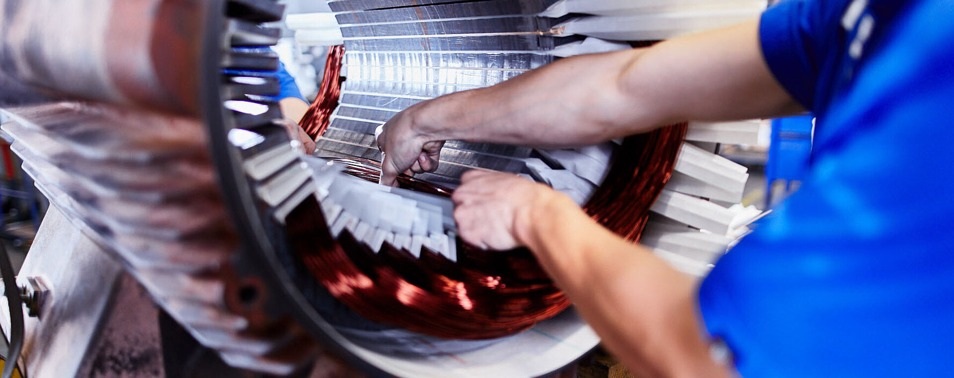 Service Center elektrische Antriebe Reparatur von Elektromotoren